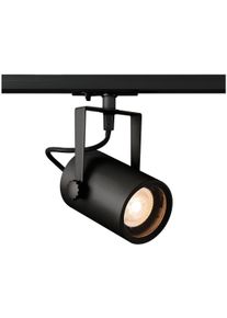 SLV Euro Spot Track Hochvolt-LED-Strahler, QPAR51 25W, inkl. 1P.-Adapter, schwarz (1001861)