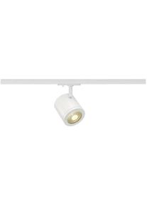 SLV ENOLA_C Strahler für 1Phasen Hochvolt-Stromschiene, LED, 3000K, weiß, 55°, inkl. 1 Phasen-Adapter (143951)
