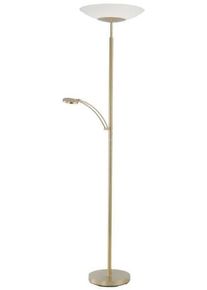 Paul Neuhaus LED Stehleuchte, 32W, 3150lm, messing matt (655-60)