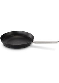 Siemens HZ9FE280 Eisenpfanne, 28 cm, geeignet für alle Elektrokochfelder, einschließlich Induktion, schwarz