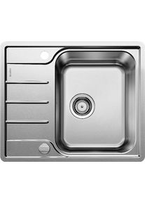 Blanco Lemis 45 S-IF Mini Einbauspüle mit Ablauffernbedienung, reversibel, Edelstahl Bürstfinish (525114)