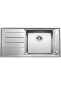 Blanco Andano XL 6 S-IF Einbauspüle mit Ablauffernbedienung, Becken rechts, Edelstahl (522999)