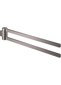 Grohe Selection Handtuchhalter, schwenkbar, 2-armig, hard graphite (41063A00)