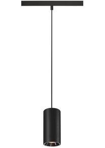 SLV 48V TRACK NUMINOS S DALI, Pendelleuchte, schwarz / chrom, 16W, 1000lm, 2700K, CRI90, 40° (1006818)