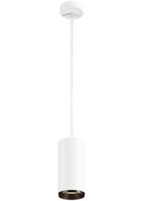 SLV NUMINOS PD DALI L Indoor LED Pendelleuchte 60°, 28W, 2400lm, 3000K, weiß/schwarz (1004640)