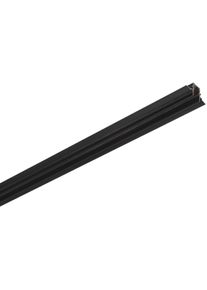 SLV 48V TRACK Einbauschiene 1m, schwarz, DALI (1006557)
