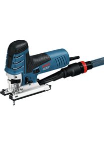 Bosch GST150CE Professional Stichsäge (0601512000), 780 W, Inkl. Handwerkerkoffer und Absaug-Set