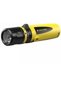 LEDLenser LED Lenser Wiederaufladbare, fokussierbare EX-Taschenlampe für Ex-Zone 1/21, schwarz gelb (EX7R)