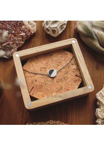 Holzkern Bracelets Women Silver and Leadwood