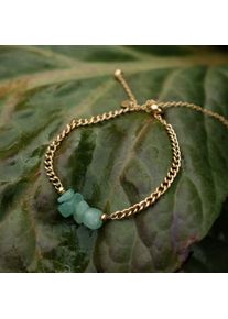 Holzkern Bracelets Women Gold and Aventurine