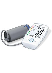 Beurer BM 45 Oberarm-Blutdruckmessgerät, Sensor-Touch-Knöpfe, Abschaltautomatik, weiß