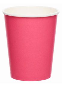 8 gobelets en carton Live Pink 227ml