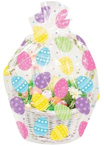 Sac cadeau nid de Pâques coloré 61cm x 63cm