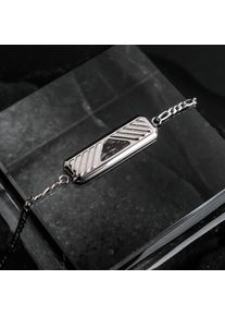 Holzkern Bracelets Men Silver and Marble