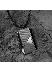 Holzkern Necklaces Men Black and Marble