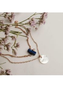 Holzkern Bracelets Women Rose Gold and Nacre