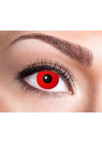 Lentilles De Contact Annuelles Uni Rouge
