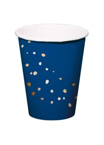 Folat 8 bicchieri bicchieri blu chic 350ml