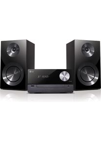 LG CM2460 (CD Player, 2x 100 W), Stereoanlage, Schwarz