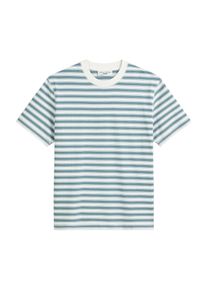 Marc O'Polo Marc O'Polo DENIM, Bluser & t-shirts, Cyanblå / Hvid, Størrelse S
