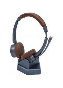Dacomex wireless headset Bluetooth Monaural W/USB-A Stand (Docking, Kabellos, USB-A), Office Headset, Blau