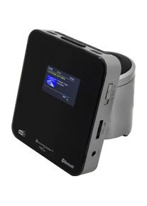 Soundmaster UR260SI Uhrenradios (DAB+, FM, KW, Bluetooth), Radio, Weiss