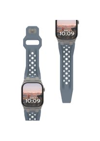 UAG Urban Armor Gear Monarch Strap Apple Watch Ultra/42/44/45/46mm cloud (194158114136) (42 mm, FKM Fluoroelastomer), Uhrenarmband, Blau