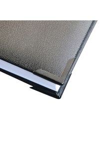 100 Unidades - Esquinas para libros PS 16, 16 x 16 mm, lacado en negro, metal