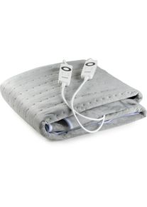 Domo Heizdecke, Fleece, 160x140cm, teddygrau