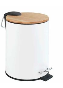 Wenko Tortona Treteimer Easy-Close, 3L, weiß