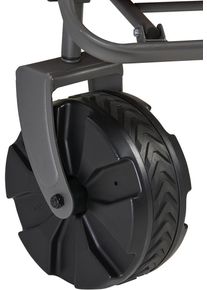 Uquip Buddy Ersatzräder, schwarz, 4 Stück