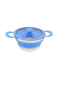 Via Mondo Kochtopf, faltbar, 1,8L, blau