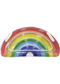 Happy People Surfer Rainbow Kinderluftmatratze, PVC, bunt