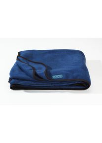 Cocoon Reisedecke, 200x160cm, Fleece, dunkelblau