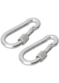 Pro Plus Karabiner mit Schraubverschluss, 5x50mm, 2er-Pack