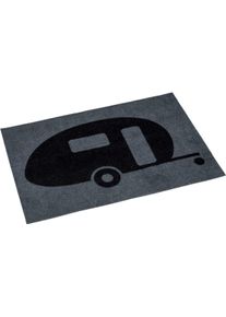 Bo-Camp Fu&szlig;matte mit Druck, 60x40cm, Caravan