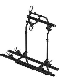 EuroCarry Fahrradträger für Ford Transit ab Bj. 05/2014, Hecktür, 2 Fahrräder, schwarz