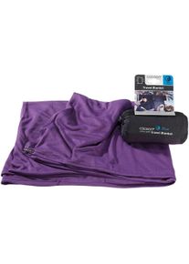 Cocoon Coolmax Reisedecke, 180x140cm, violett