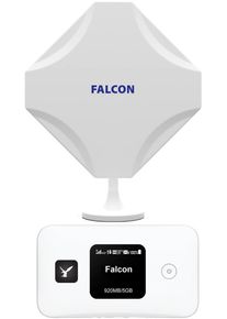 Falcon DIY 5G LTE Fensterantenne, inkl. mobilem 4G Router, 300Mbit
