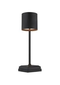 Globo LED-Tischleuchte Dixon Opal/Schwarz max. 1,5 Watt