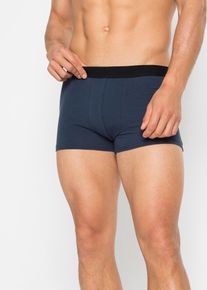 bonprix Bóxer ajustado (10 unidades), azul, 9 (3XL)