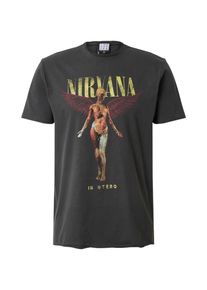 Amplified Koszulka 'NIRVANA IN UTERO' dla mężczyzn ciemnoszary Rozmiar XS