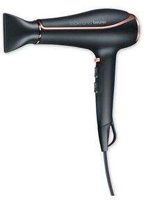 Beurer HC 80 Haartrockner, 2200W, 3 Heizstufen, 2 Aufsätze, schwarz (59115)