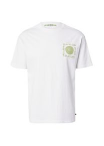 Scotch & Soda SCOTCH & SODA Koszulka dla mężczyzn trzcina / biały Rozmiar S