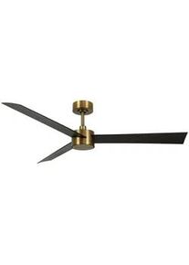 P & B Deckenventilator , Metall , 128 mm , F , RoHS , Fernbedienung, Sommerbetrieb, Winterbetrieb, geräuscharm, einfache Installation, getrennt schaltbar , Lampen & Leuchten, Innenbeleuchtung, Deckenleuchten, Deckenleuchten