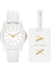 Armani Exchange Dames Analoog horloge goud / wit One Size