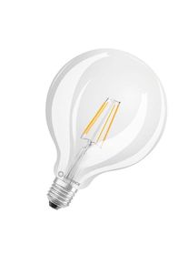 Osram LED-Lampe Globe 125 Filament 470lm 4W/827 (40W) Clear E27