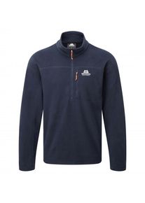Mountain Equipment Micro Zip Tee Fleece jumper Men (XL, blue)