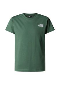 The North Face Boys Box NSE S/S Tee T-shirt Kinderen (XS |groen)