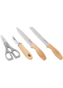 Outwell Chena Messerset, 4-teilig, grau/beige
